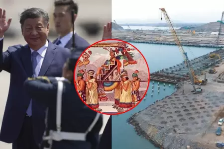 Presidente Xi Jinping en inauguracin a puerto de Chancay