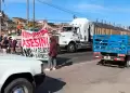 Bloquean parcialmente la Panamericana Sur: Manifestantes exigen mayor seguridad en Arequipa