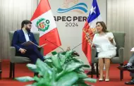 Per y Chile sostuvieron reunin bilateral: De qu conversaron Dina Boluarte y Gabriel Boric?