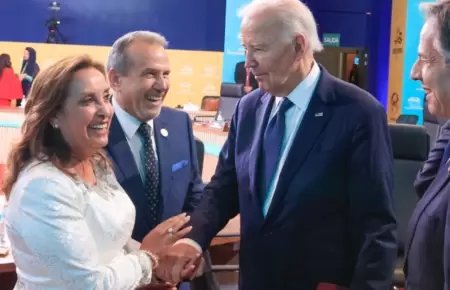 Dina Boluarte y Joe Biden sostienen reunin bilateral