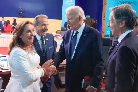 Dina Boluarte y Joe Biden sostienen reunin bilateral