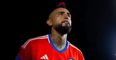 Arturo Vidal ser titular y capitn de Chile en el duelo ante Per.