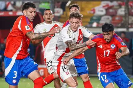 Per y Chile se juegan la vida en el Estadio Monumental.