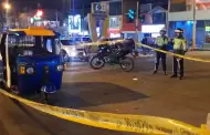 Comas: Terrible! Asesinan a mototaxista en plena avenida Tpac Amaru