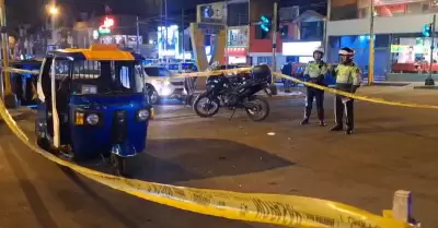 Asesinan a mototaxista en Comas.