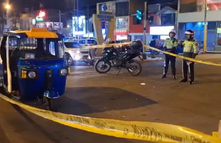 Asesinan a mototaxista en Comas.