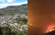 Piura: Alarmante! Incendios forestales arrasan caseros y amenazan viviendas de Huarmaca