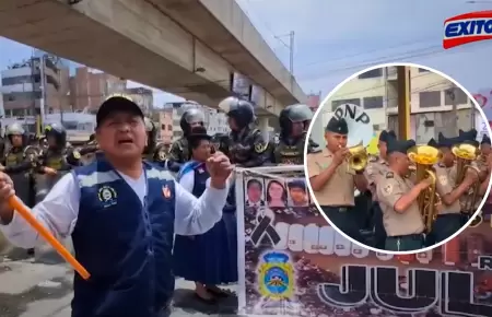 Manifestantes durante Foro APEC.