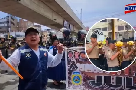 Manifestantes durante Foro APEC.