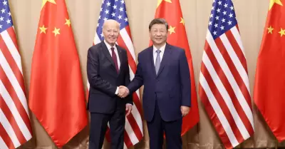 Joe Biden y Xi Jinping se reunieron en el Per