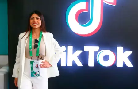 Paola Gallegos, influencer peruana que se reuni con CEO de TikTok.