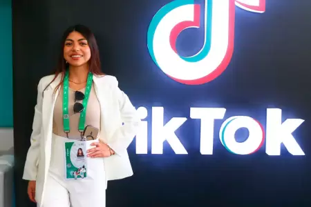 Paola Gallegos, influencer peruana que se reuni con CEO de TikTok.