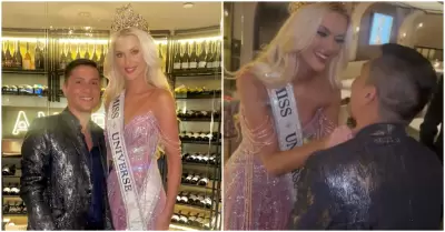 Diseador peruano crea el traje que coron a la nueva Miss Universo