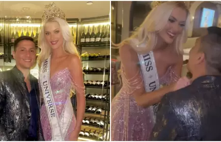 Diseador peruano crea el traje que coron a la nueva Miss Universo