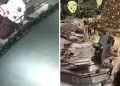 Vehculo CAE dentro de centro comercial Miraflores: Cmara capta MOMENTO EXACTO del accidente