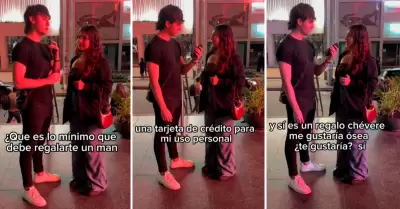 Joven pide tarjeta de crdito como regalo a "su pareja ideal".