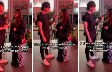 Joven pide tarjeta de crdito como regalo a "su pareja ideal".