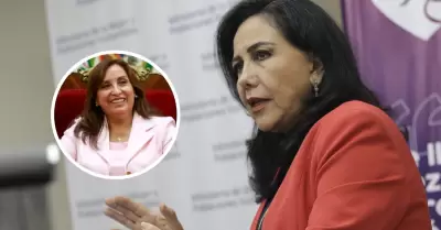 Gloria Montenegro arremete contra presidenta Dina Boluarte