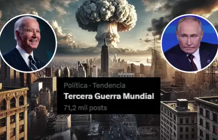 'Tercera Guerra Mundial' se vuelve tendencia.