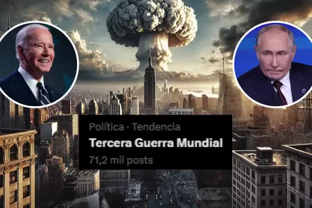 'Tercera Guerra Mundial' se vuelve tendencia.