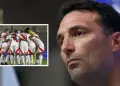 Lionel Scaloni sorprende a todos y elogia a los futbolistas de la Seleccin Peruana: "Juegan bien"