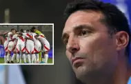 Lionel Scaloni sorprende a todos y elogia a los futbolistas de la Seleccin Peruana: "Juegan bien"