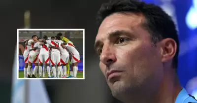 Lionel Scaloni revel su conocimiento de la Seleccin Peruana.