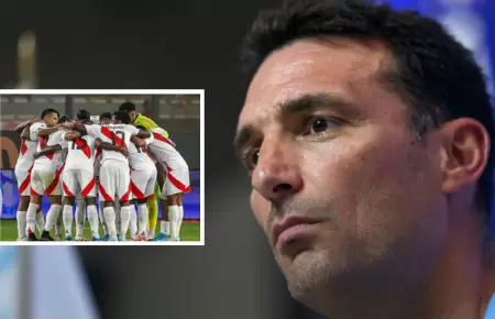 Lionel Scaloni revel su conocimiento de la Seleccin Peruana.