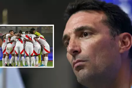 Lionel Scaloni revel su conocimiento de la Seleccin Peruana.