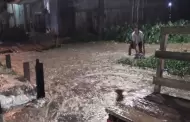 Loreto: Distrito de San Juan Bautista sufre inundaciones tras lluvia de 5 horas