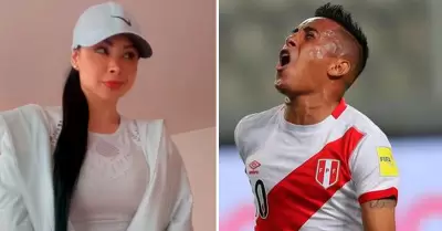 Pamela Franco y su video tras intentar robarle un beso a Cueva.