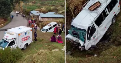 Accidente en Cusco dej al menos cuatro fallecidos y heridos de gravedad.