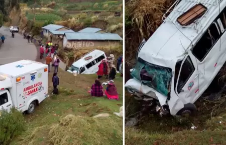 Accidente en Cusco dej al menos cuatro fallecidos y heridos de gravedad.