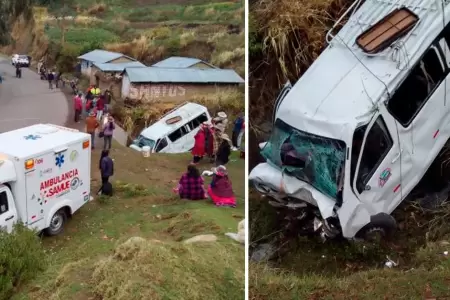 Accidente en Cusco dej al menos cuatro fallecidos y heridos de gravedad.