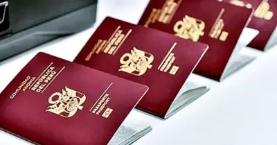 Amplan vigencia de pasaporte electrnico para peruanos.