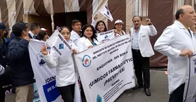 Farmacuticos critican al ministro Vsquez.