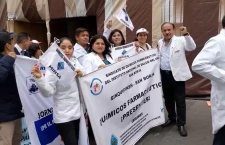 Farmacuticos critican al ministro Vsquez.