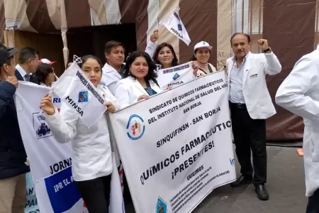 Farmacuticos critican al ministro Vsquez.