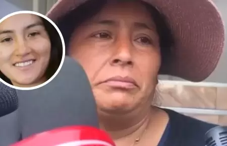 Madre de Sheyla Rojas brinda declaraciones y exige justicia