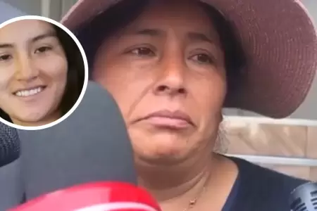 Madre de Sheyla Rojas brinda declaraciones y exige justicia