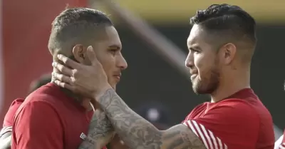 Guerrero y Vargas en la seleccin.