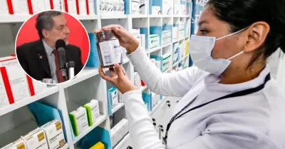 Congresista Bustamante se pronuncia sobre medicamentos intercambiables.