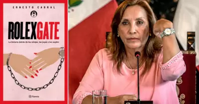 Revelan que Dina Boluarte tenia objeto extrao en su cartera.