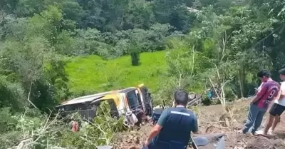 Accidente en Moyobamba.