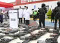 Alarmante! Armas incautadas por PNP volvieron a ser empleadas para otros crmenes