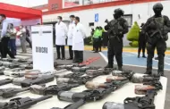 Alarmante! Armas incautadas por PNP volvieron a ser empleadas por delincuentes para otros crmenes