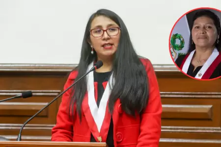 Ruth Luque acusacin contra Janet Rivas.