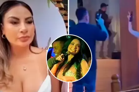 Pamela Lpez revela que Cueva tampoco fue al 'cumple' de su hija.