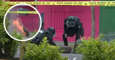 UDEX detona explosivo hallado cerca a conocido centro comercial.