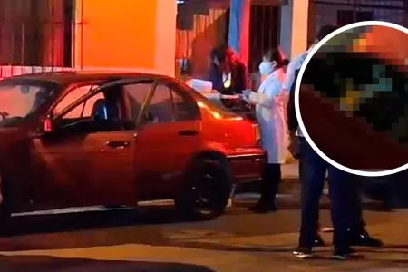 Asesinan a joven dentro de su auto en el Callao.